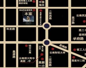 楼盘地址描述图