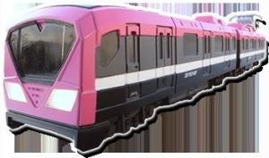 粉色烈车