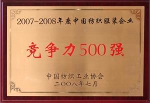 竞争力500强企业