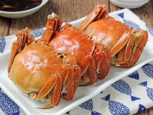 清蒸大闸蟹