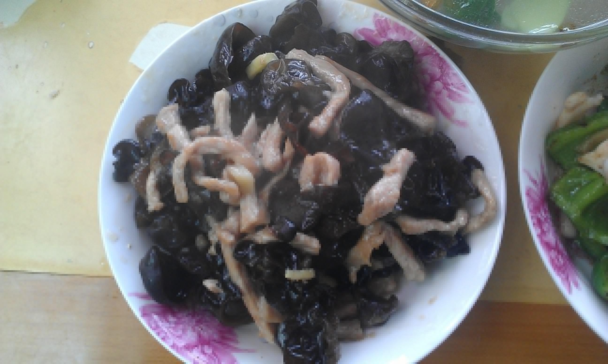 木耳肉丝粉做法教程 0