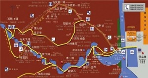 京东石林峡风景区地图