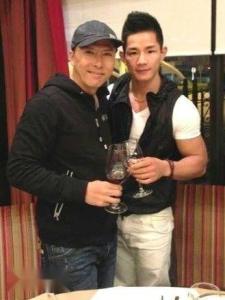杨建平与甄子丹合影