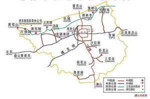 清东陵地理位置示意图