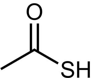 硫代乙酸结构式