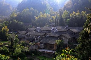 石柱县土家院落
