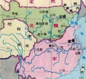 刘宋行政区划图片