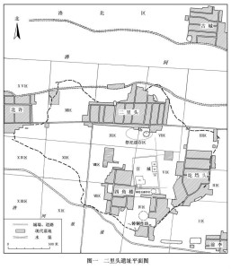 二里头遗址平面图
