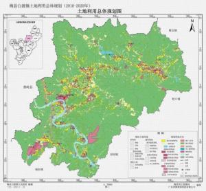 梅州市梅县区白渡镇土地规划