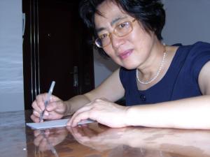 骆晓戈在写作