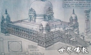 那烂陀寺复原图