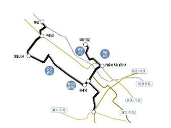 青白江有轨电车线路图图片