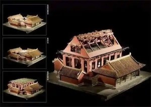 清样式雷建筑烫样