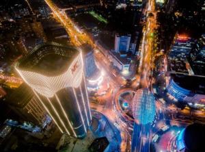 摩天夜景