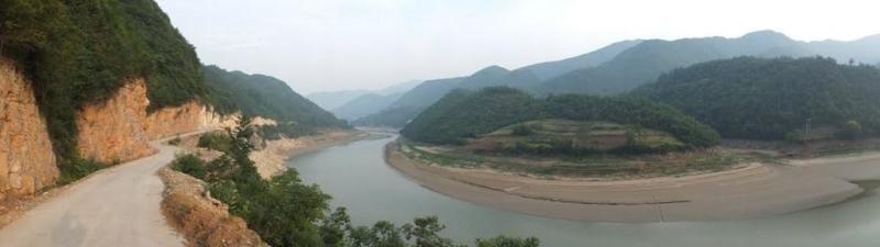 滔河湖北郧县段