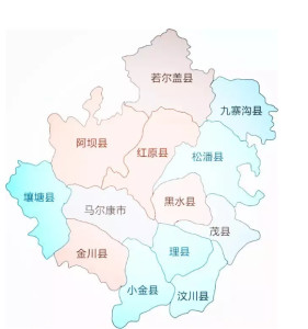 四川茂县地图明细图片图片