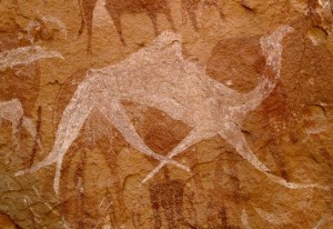 古代乍得岩画