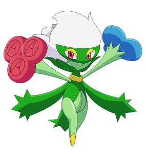 万花蔷薇(3)万花蔷薇,又名罗丝雷朵,"神奇宝贝"中的一种角色怪兽,植物