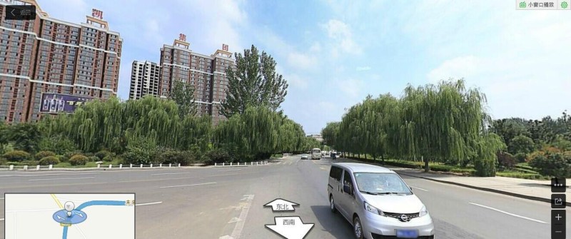 柘城县西环街景