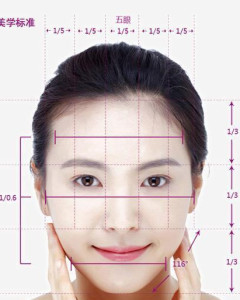 黄金比例脸