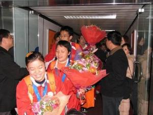 第二十届聋人奥运会中国代表团载誉而归