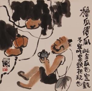 锦泉斋美术馆推荐刘二刚作品欣赏