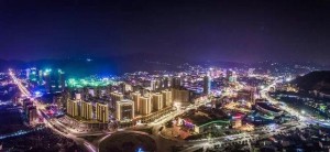 玉环市夜景