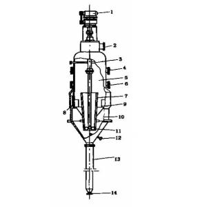 连续分级真空式结晶器