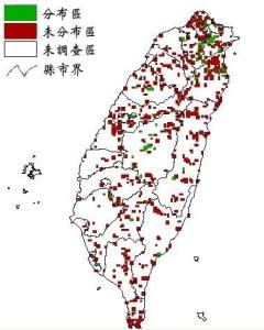 面天跳树蛙分布图