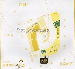 泛亚国际交通图