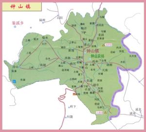 钟山镇地图