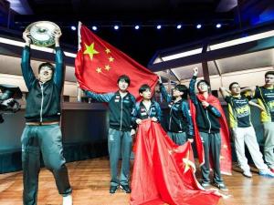 中国战队IG夺冠