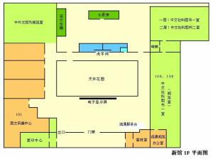 四牌楼校区图书馆馆藏分布