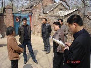 计生小组走访上花岔乡