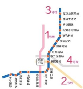 成都地铁3号线二期工程全线实现轨通;4月17日,三期工程高架段最后一