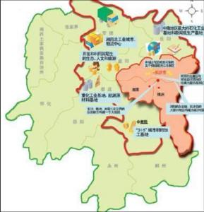 环长株潭城市群各城分工