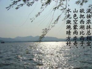 饮湖上初晴后雨