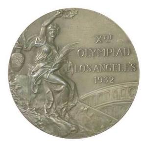 1932年洛杉矶奥运会至2004年雅典奥运会奖牌