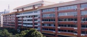 广州市南武中学北校区正门鸟瞰