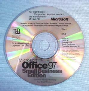 Office 97 安装光盘