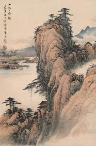 黄君璧先生中国画作品