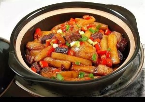 咸鱼茄子煲