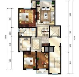 华润·润西山户型图