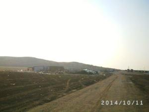 正在建设中的阜新北站和黑山北站