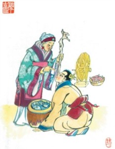 陶母责子