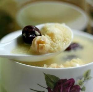 各式莲子粥成品