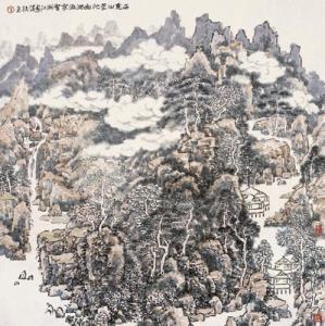 渐江画偈