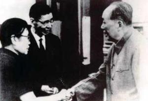 毛泽东会见李振翩及其夫人（1973年）