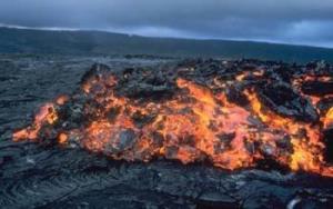 曾经汹涌恐怖的火山