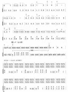 《战马奔腾》曲谱